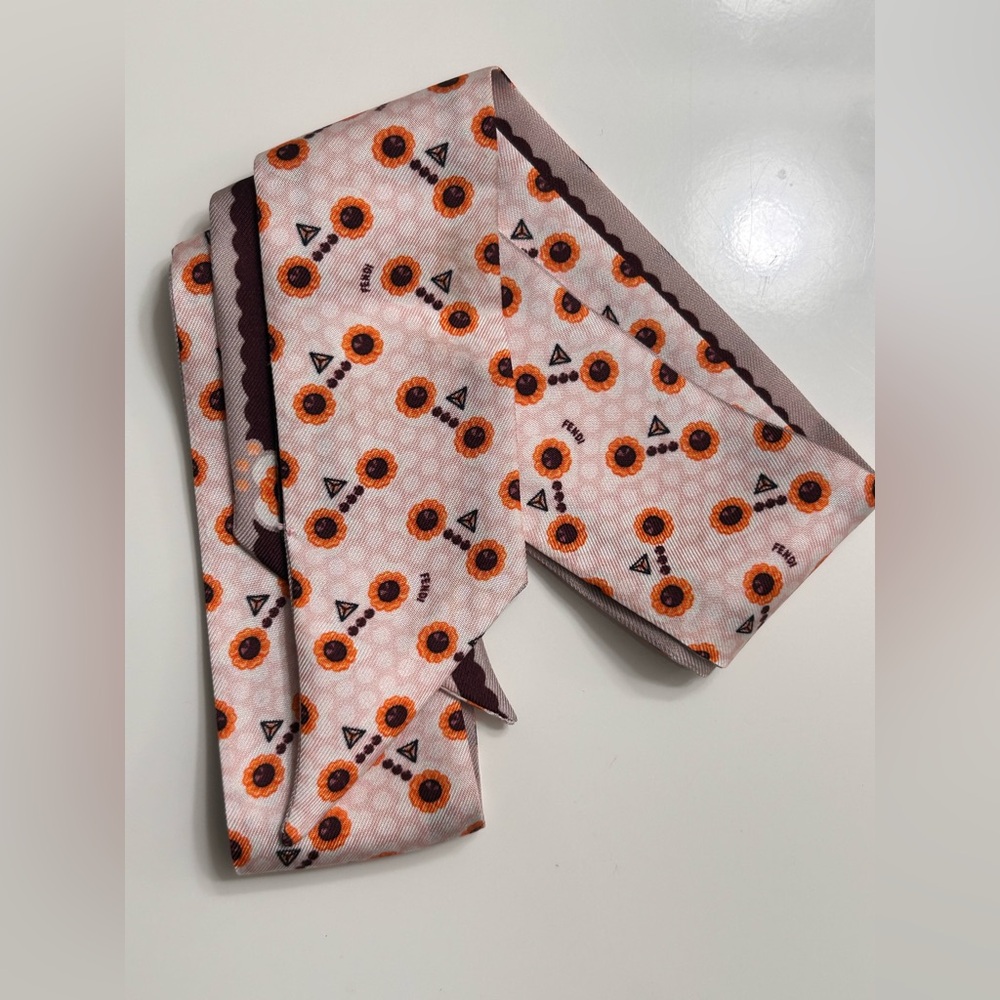 Fendi Silk Wrappy Owl Eyes